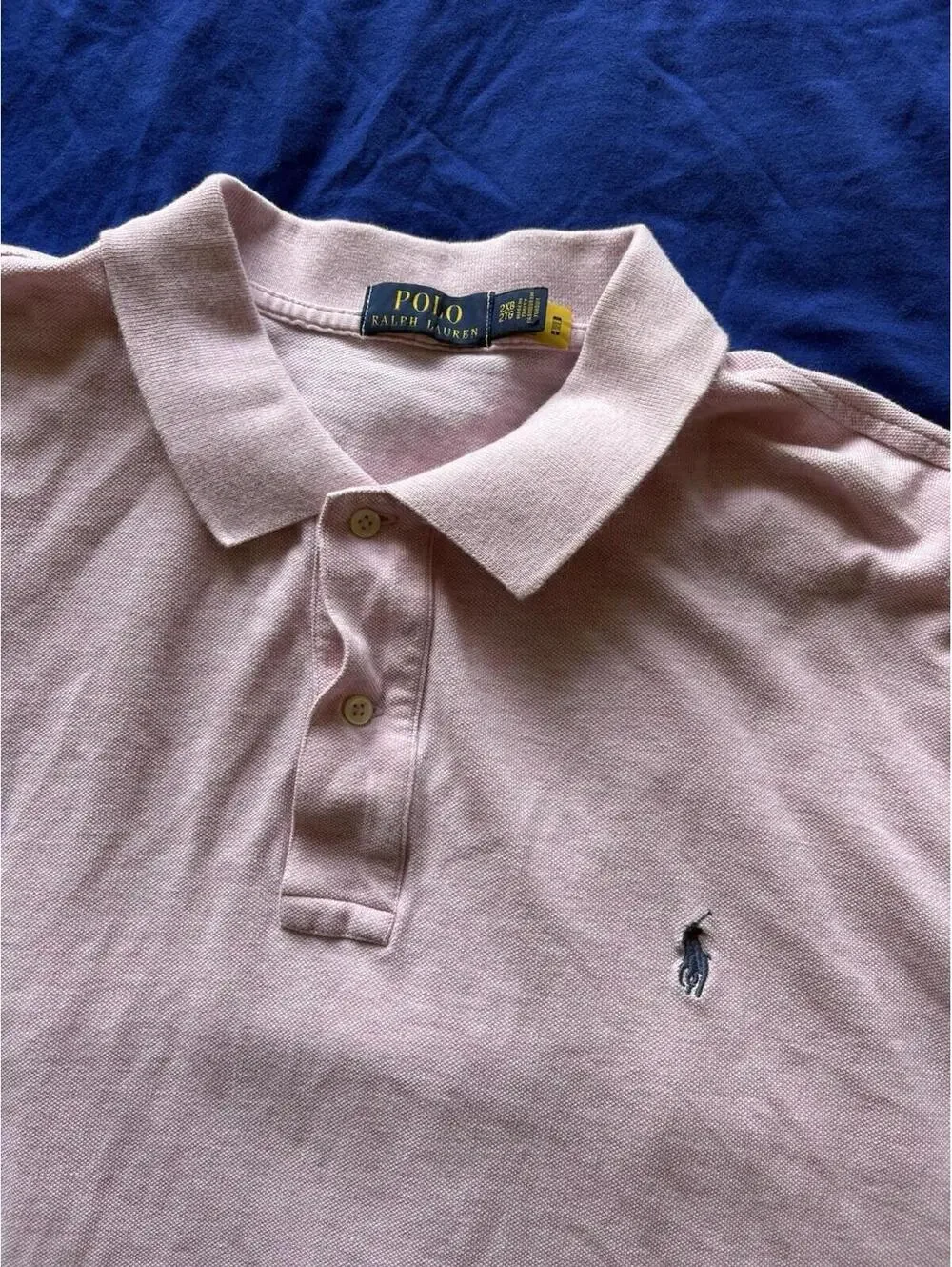 Polo Ralph Lauren Men's Size 2XL Polo Shirt Multicolor Pony - LOT OF 7 shirts